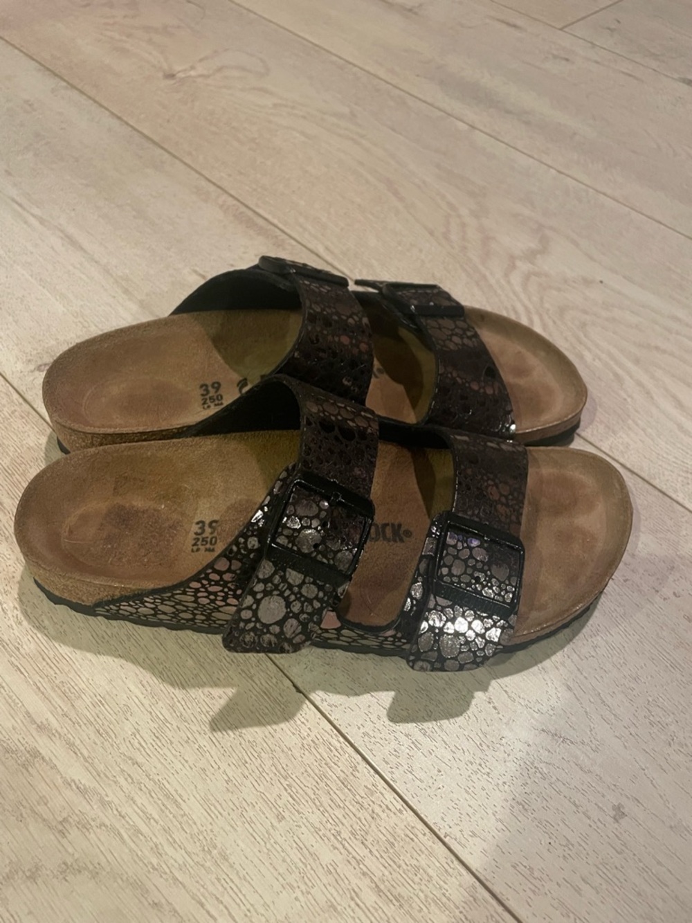 EUC - Iridescent Birkenstock Sandals - Picture 3 of 4